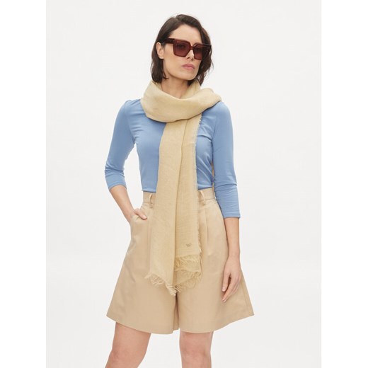 Szal Weekend Max Mara Sion2 2415541105 Beżowy ze sklepu eobuwie.pl w kategorii Szaliki i chusty damskie - zdjęcie 182057214