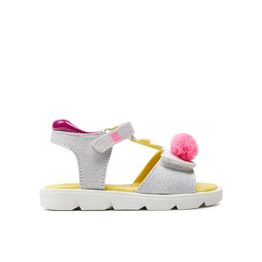 Sandały Agatha Ruiz de la Prada 242926-B Srebrny ze sklepu eobuwie.pl w kategorii Sandały dziecięce - zdjęcie 182057304