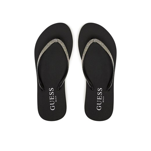 Japonki Guess E5GZ05BB00F Czarny ze sklepu eobuwie.pl w kategorii Klapki damskie - zdjęcie 182057511