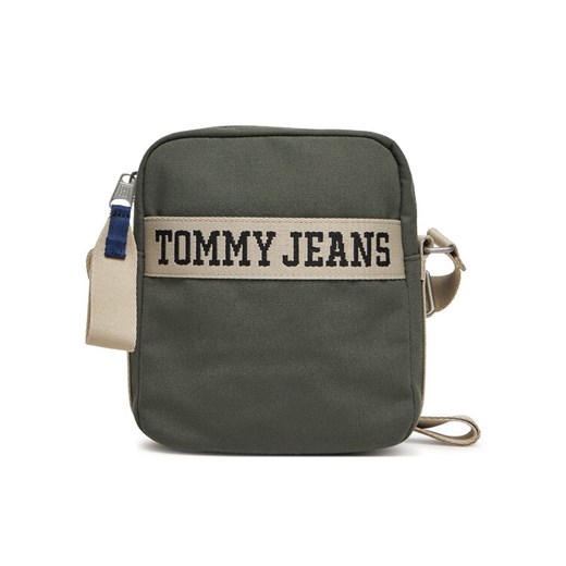 Saszetka Tommy Jeans Tjm Retro Cool Reporter AM0AM13277 Khaki ze sklepu eobuwie.pl w kategorii Torby męskie - zdjęcie 182057594