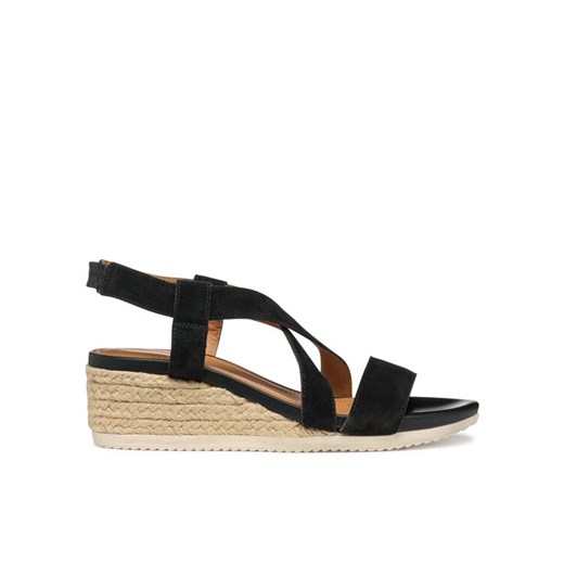 Espadryle Geox D Ischia Corda D55HHA 00022 C9999 Czarny ze sklepu eobuwie.pl w kategorii Espadryle damskie - zdjęcie 182057610