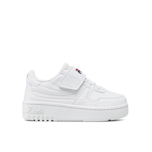 Sneakersy Fila Fxventuno Velcro Kids FFK0012.10004 Biały ze sklepu eobuwie.pl w kategorii Buty sportowe dziecięce - zdjęcie 182057731