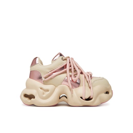 Sneakersy GOE RR2N4035 Beżowy ze sklepu eobuwie.pl w kategorii Buty sportowe damskie - zdjęcie 182057770