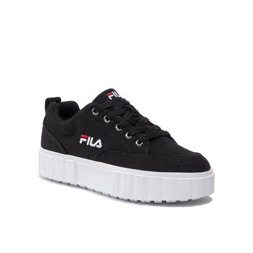 Sneakersy Fila Sandblast C Wmn FFW0062.80010 Czarny ze sklepu eobuwie.pl w kategorii Trampki damskie - zdjęcie 182057782