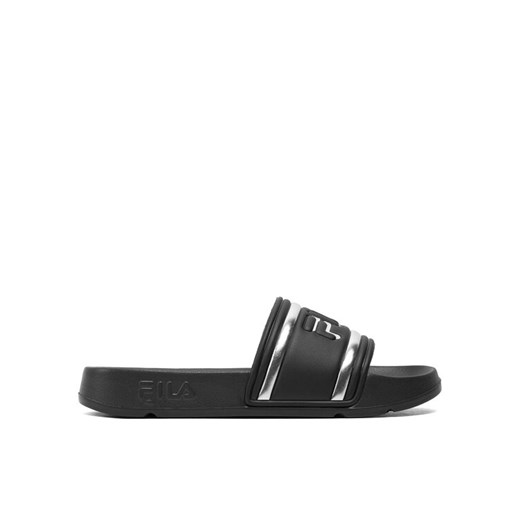 Klapki Fila Morro Bay Logo Slipper Wmn FFW0102 Czarny ze sklepu eobuwie.pl w kategorii Klapki damskie - zdjęcie 182057804