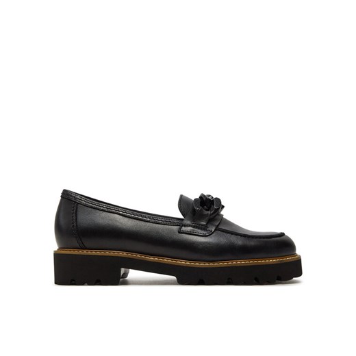 Loafersy Gabor 55.240.27 Czarny ze sklepu eobuwie.pl w kategorii Lordsy damskie - zdjęcie 182057832