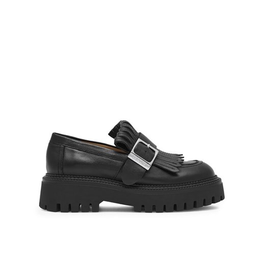 Loafersy Badura DEBORAH-24SS200 Czarny ze sklepu eobuwie.pl w kategorii Półbuty damskie - zdjęcie 182057974