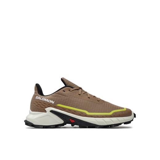 Buty do biegania Salomon Alphacross 5 L47460100 Beżowy ze sklepu eobuwie.pl w kategorii Buty sportowe męskie - zdjęcie 182058011
