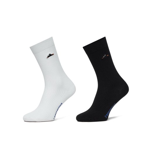 Zestaw 2 par wysokich skarpet unisex Birkenstock Set Cotton Ribbed Socks 1029849 39_41 eobuwie.pl