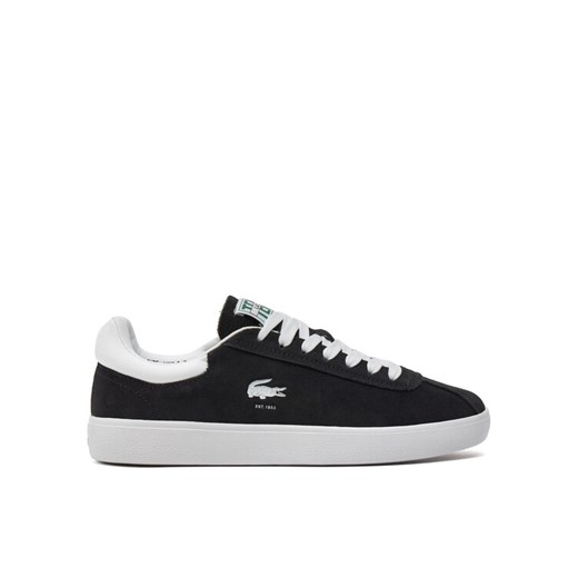 Sneakersy Lacoste Basehot 746SFA0055 Czarny ze sklepu eobuwie.pl w kategorii Trampki damskie - zdjęcie 182058090