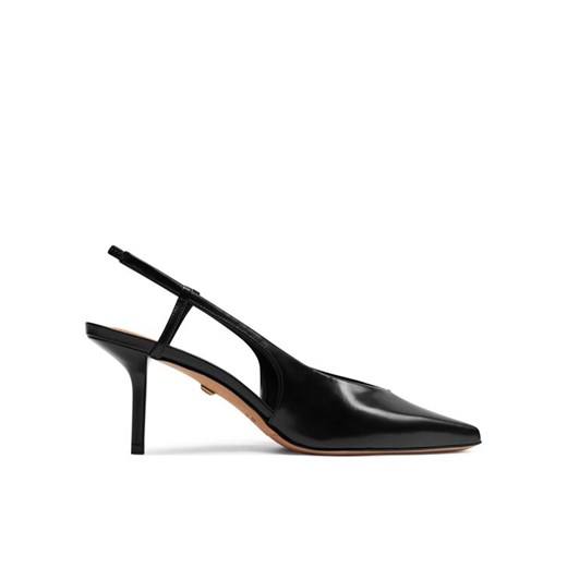 Sandały Max Mara Mmsling 24145210916 Czarny ze sklepu eobuwie.pl w kategorii Czółenka - zdjęcie 182058130