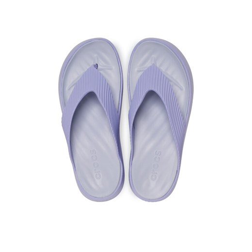 Japonki Crocs Getaway Groove Platform Flip 210700 Fioletowy ze sklepu eobuwie.pl w kategorii Klapki damskie - zdjęcie 182058273