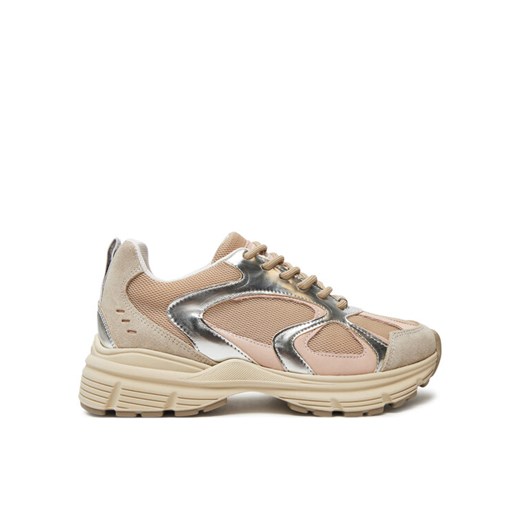 Sneakersy Steve Madden Plaja SM11001908 Beżowy ze sklepu eobuwie.pl w kategorii Buty sportowe damskie - zdjęcie 182058323