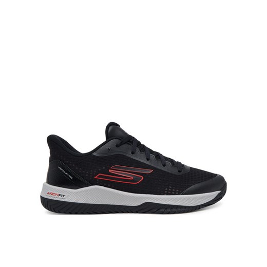 Buty do tenisa Skechers Viper Court Pro 246069/BKRD Czarny ze sklepu eobuwie.pl w kategorii Buty sportowe męskie - zdjęcie 182058332