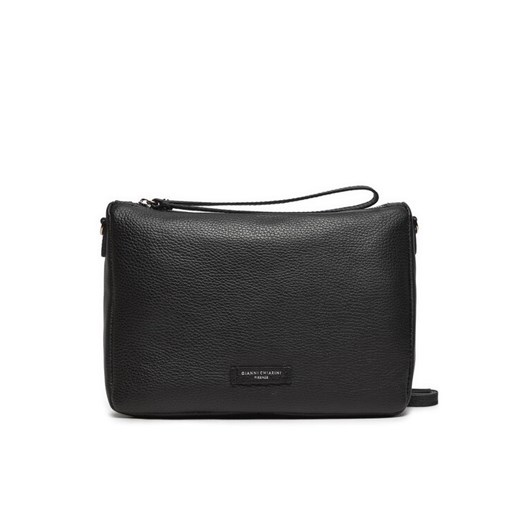 Torebka Gianni Chiarini Nora Pouch BS 10225 GRN Czarny ze sklepu eobuwie.pl w kategorii Listonoszki - zdjęcie 182058350