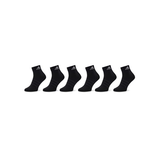 Skarpety Niskie Unisex adidas Thin and Light Sportswear Ankle Socks 6 Pairs IC1293 Czarny ze sklepu eobuwie.pl w kategorii Skarpetki męskie - zdjęcie 182058490