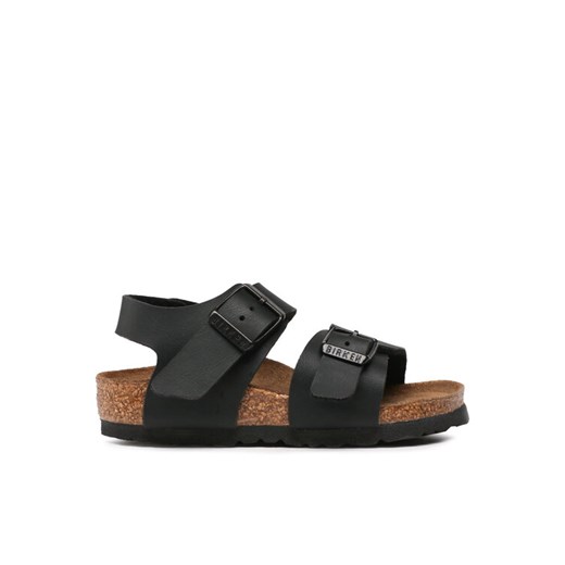 Sandały Birkenstock New York Kids Bs 1005885 Czarny ze sklepu eobuwie.pl w kategorii Sandały dziecięce - zdjęcie 182058570