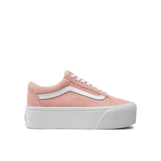 Tenisówki Vans Old Skool Stackform VN0009PZCHN1 Różowy ze sklepu eobuwie.pl w kategorii Trampki damskie - zdjęcie 182058662