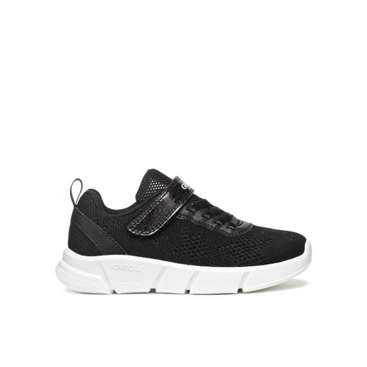 Sneakersy Geox J55DLB 07QBC C9999 S Czarny ze sklepu eobuwie.pl w kategorii Buty sportowe dziecięce - zdjęcie 182058703