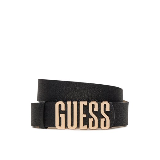 Pasek Damski Guess Meridian (BG) Belts BW9113 P4235 Czarny ze sklepu eobuwie.pl w kategorii Paski damskie - zdjęcie 182058750