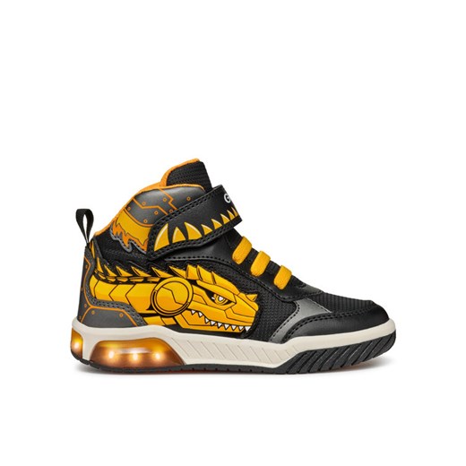 Sneakersy Geox J Inek Boy J469CA 011BC C0054 D Czarny ze sklepu eobuwie.pl w kategorii Buty sportowe dziecięce - zdjęcie 182058794