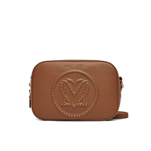 Torebka LOVE MOSCHINO JC4068PP1ML1220A Brązowy ze sklepu eobuwie.pl w kategorii Listonoszki - zdjęcie 182058802