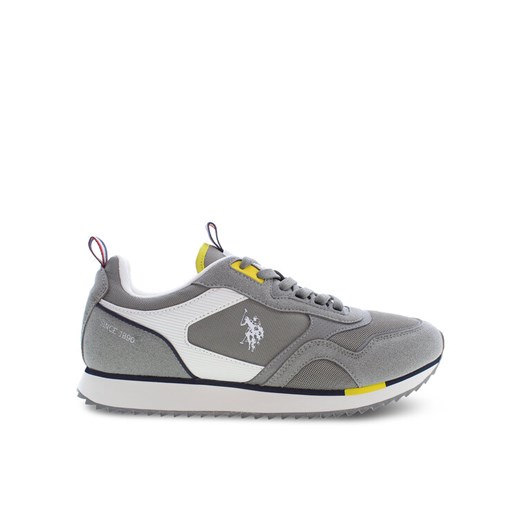 Sneakersy U.S. Polo Assn. Ethan ETHAN001 Szary ze sklepu eobuwie.pl w kategorii Buty sportowe męskie - zdjęcie 182058903