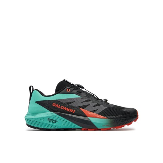 Buty do biegania Salomon Sense Ride 5 L47698200 Czarny ze sklepu eobuwie.pl w kategorii Buty sportowe męskie - zdjęcie 182058923