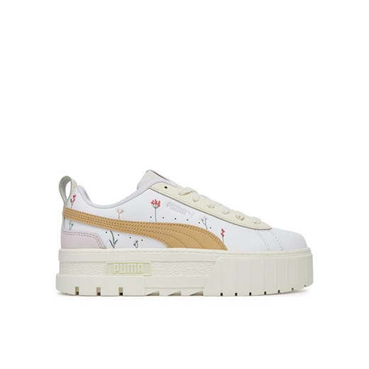 Sneakersy Puma Mayze Secret Garden Wns 401262 01 Biały ze sklepu eobuwie.pl w kategorii Buty sportowe damskie - zdjęcie 182058942