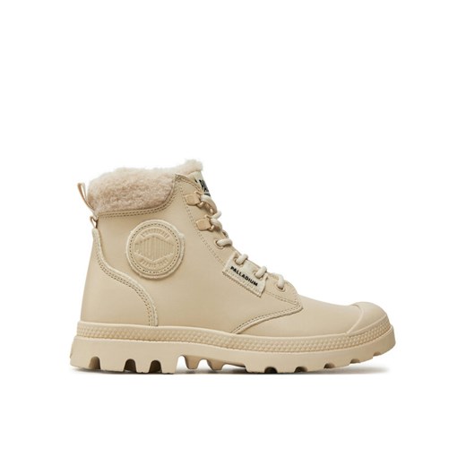 Trapery Palladium Pampa Hi Snow Warm 94380-175-M Biały ze sklepu eobuwie.pl w kategorii Workery damskie - zdjęcie 182058983