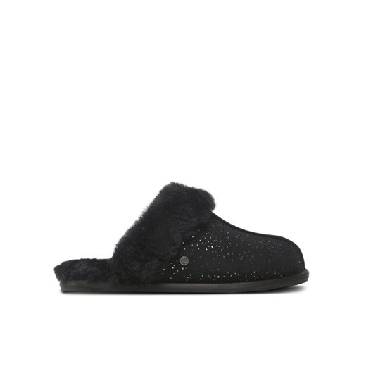 Kapcie Ugg W Scuffette II Metellic Spots 1137530 Czarny ze sklepu eobuwie.pl w kategorii Kapcie damskie - zdjęcie 182059000