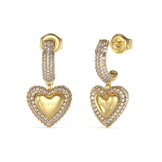 Kolczyk Guess JUBE05 021JW Złoty ze sklepu eobuwie.pl w kategorii Kolczyki - zdjęcie 182059064