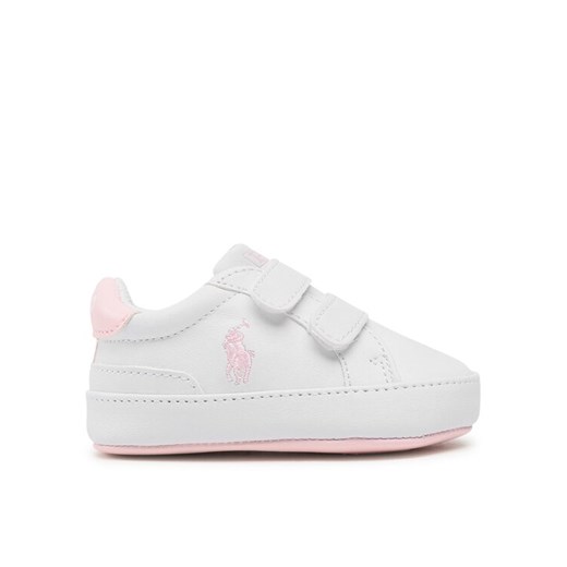 Sneakersy Polo Ralph Lauren Heritage Court Ii Ez Layette RL100733 Biały ze sklepu eobuwie.pl w kategorii Buciki niemowlęce - zdjęcie 182059072