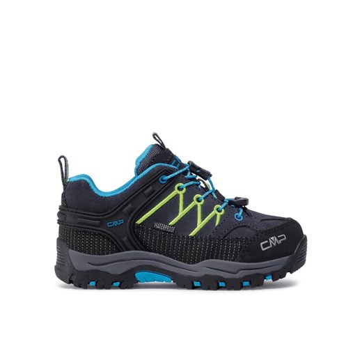 Trekkingi CMP Kids Rigel Low Trekking Shoes Wp 3Q13244 Granatowy ze sklepu eobuwie.pl w kategorii Buty trekkingowe dziecięce - zdjęcie 182059192