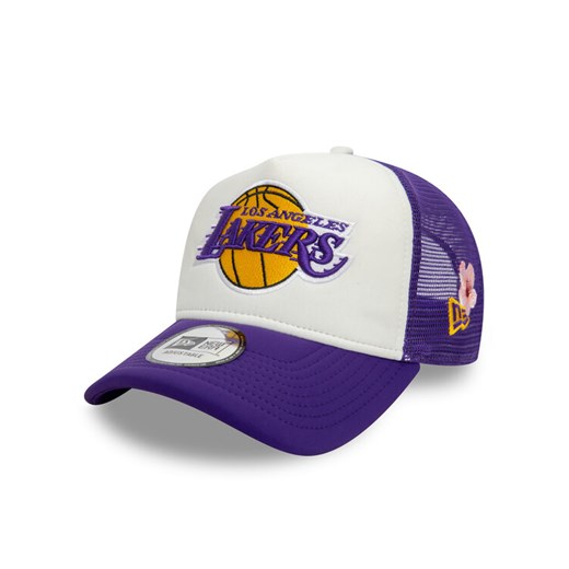 Czapka z daszkiem New Era 940 Af trucker NBA Flower LOSLAK 60595278 Biały New Era OS eobuwie.pl