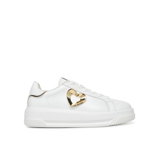 Sneakersy LOVE MOSCHINO JA15545G0MIA610A Biały ze sklepu eobuwie.pl w kategorii Buty sportowe damskie - zdjęcie 182059294
