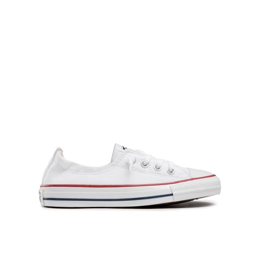 Trampki Converse Chuck Taylor All Star Shoreline Slip 537084C Biały ze sklepu eobuwie.pl w kategorii Trampki damskie - zdjęcie 182059302