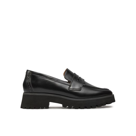 Loafersy Clarks Stayso Edge 26174705 Czarny ze sklepu eobuwie.pl w kategorii Półbuty damskie - zdjęcie 182059323