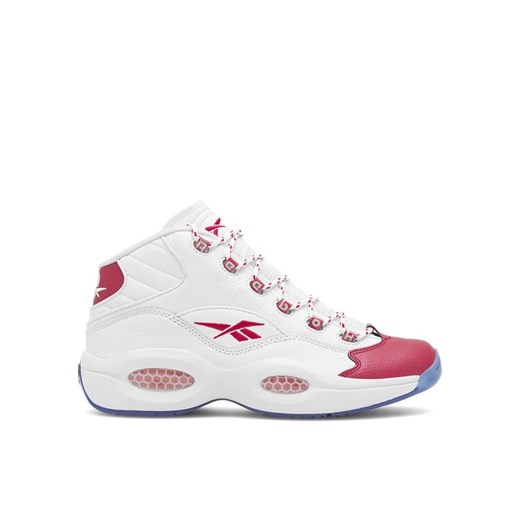 Sneakersy Reebok Question Mid 100074721 Biały ze sklepu eobuwie.pl w kategorii Buty sportowe męskie - zdjęcie 182059361