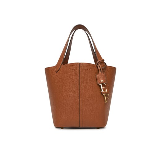 Torebka Elisabetta Franchi BS-93A-52E2-V390 Brązowy ze sklepu eobuwie.pl w kategorii Torby Shopper bag - zdjęcie 182059531