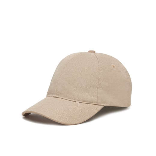Czapka z daszkiem Calvin Klein Monogram Jacquard Cap K60K612871 Szary ze sklepu eobuwie.pl w kategorii Czapki z daszkiem damskie - zdjęcie 182059570