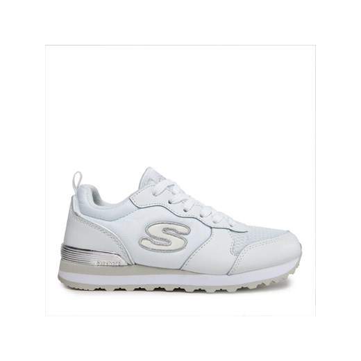 Sneakersy Skechers Goldn Gurl 111/WSL Biały ze sklepu eobuwie.pl w kategorii Buty sportowe damskie - zdjęcie 182059601