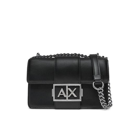 Torebka Armani Exchange XW000071 AF12039 UC001 Czarny ze sklepu eobuwie.pl w kategorii Kopertówki - zdjęcie 182059700