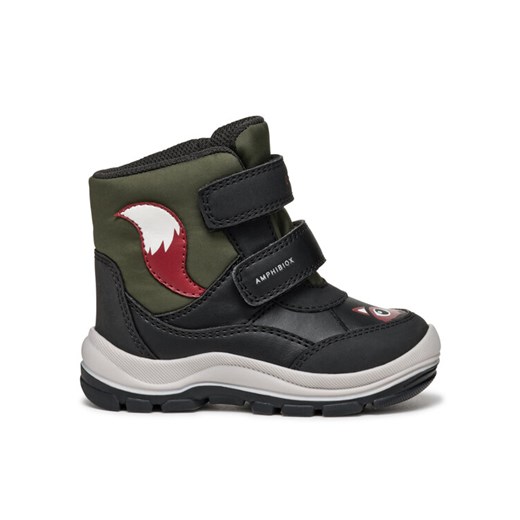 Śniegowce Geox B Flanfil Boy B Abx B463VB 054FU C0520 S Czarny ze sklepu eobuwie.pl w kategorii Buty zimowe dziecięce - zdjęcie 182059702