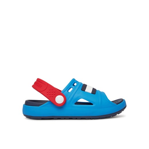 Sandały Tommy Hilfiger T3X2-33905-0083A S Niebieski ze sklepu eobuwie.pl w kategorii Sandały dziecięce - zdjęcie 182059703