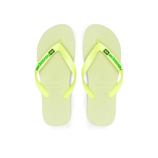 Japonki Havaianas 4110850.0904 Zielony ze sklepu eobuwie.pl w kategorii Klapki damskie - zdjęcie 182059813