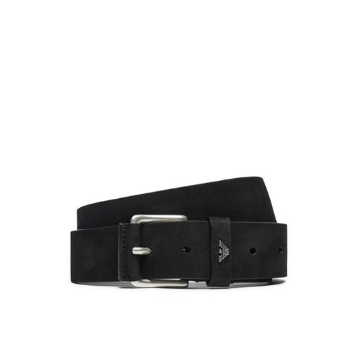 Pasek Męski Emporio Armani Y4S652 YQ94G 80001 Czarny ze sklepu eobuwie.pl w kategorii Paski męskie - zdjęcie 182059822