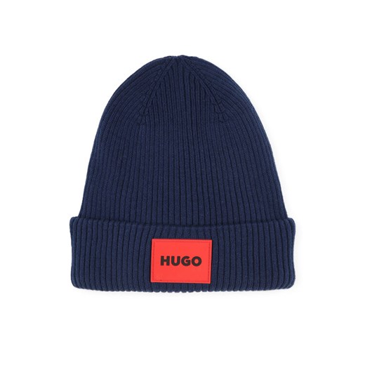 Czapka Hugo G00259 Granatowy ze sklepu eobuwie.pl w kategorii Czapki dziecięce - zdjęcie 182059850
