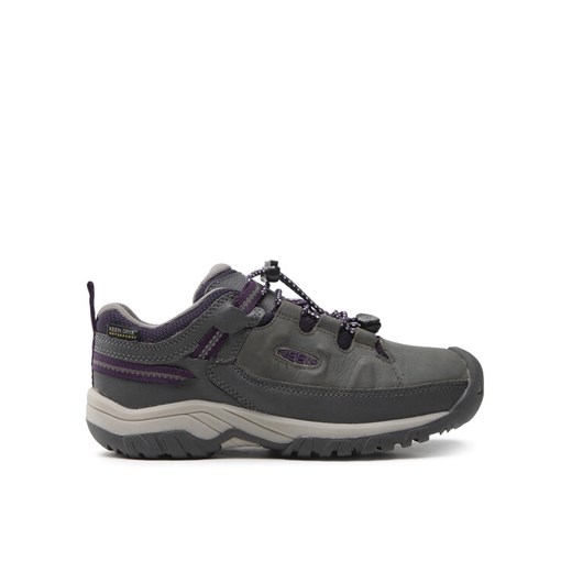 Trekkingi Keen Targhee Low Wp 1026295 Szary ze sklepu eobuwie.pl w kategorii Buty trekkingowe dziecięce - zdjęcie 182059892