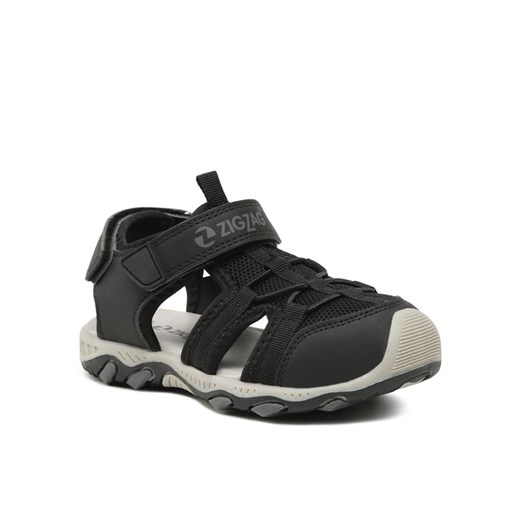 Sandały ZigZag Fipa Kids Closed Toe Sandal Z232270 Czarny ze sklepu eobuwie.pl w kategorii Sandały dziecięce - zdjęcie 182060044